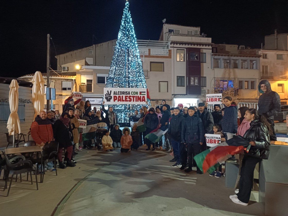 La Plataforma Aragón con Palestina vuelve a manifestarse en Alcorisa