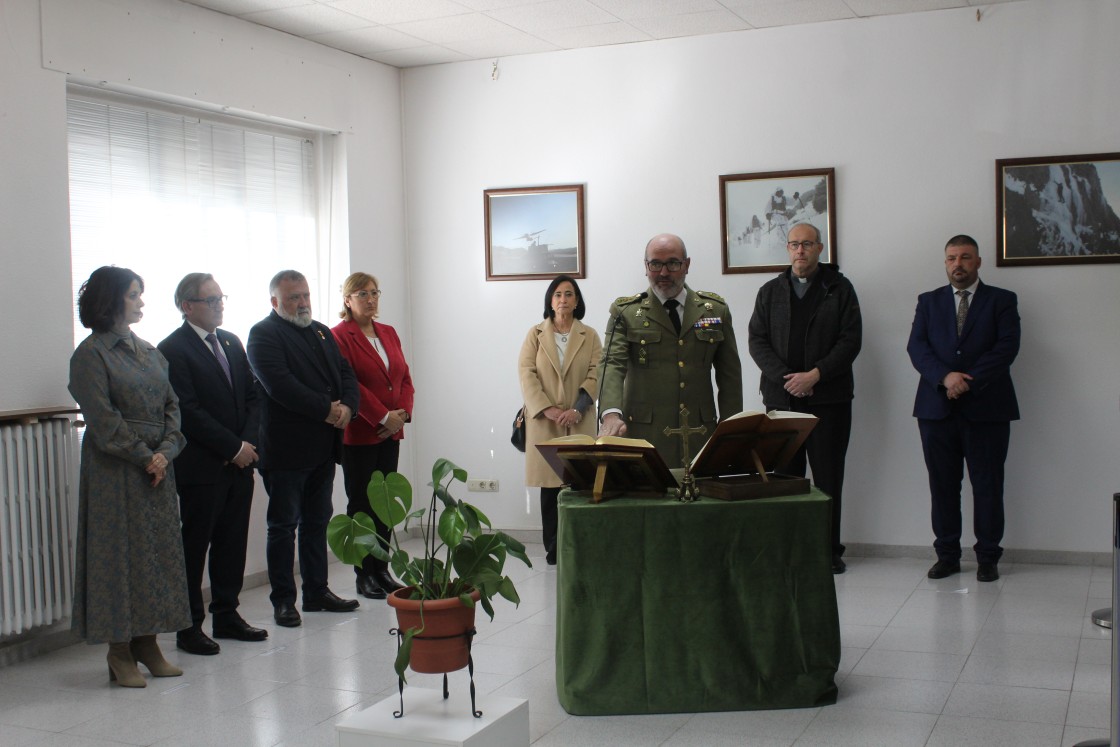 Medrano contribuirá a cimentar la seguridad nacional como subdelegado de Defensa en Teruel