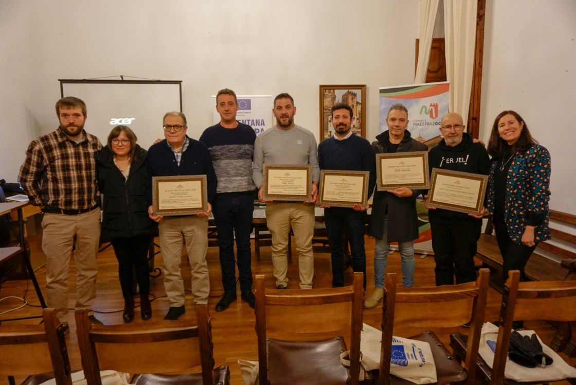 Los jamoneros y el ovino, reconocidos en los Premios Maestrazgo Europa