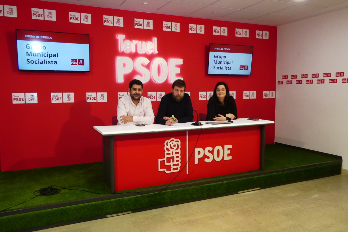 El PSOE  lamenta la falta de empatía del equipo de gobierno del Ayuntamiento de Teruel con los afectados por el hundimiento