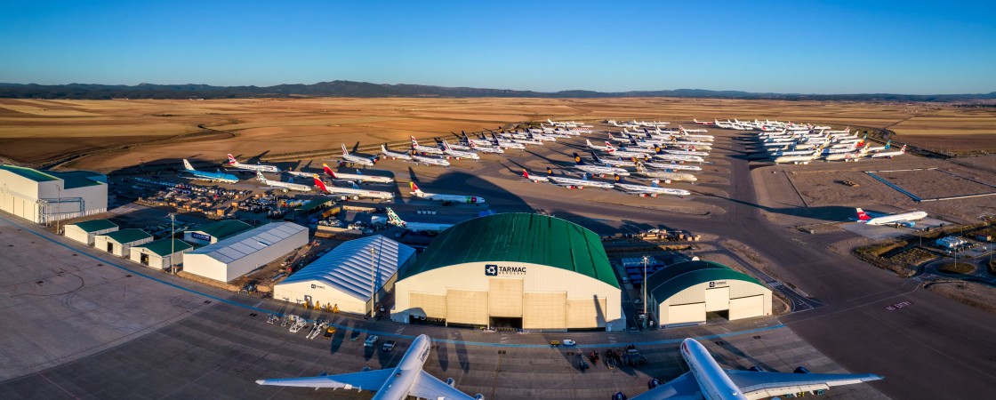 La ampliación del Aeropuerto de Teruel toma forma con 70 nuevas plazas de estacionamiento