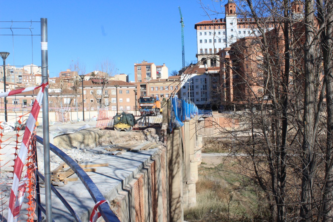 Las obras en el puente de la Equivocación seguirán otro trimestre y no abrirá al tráfico hasta finales de marzo