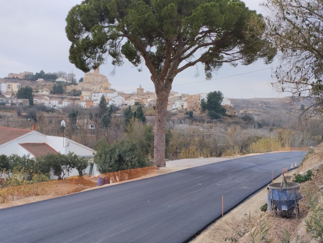 El Gobierno de Aragón abre el último tramo de carretera mejorado de Híjar a La Puebla