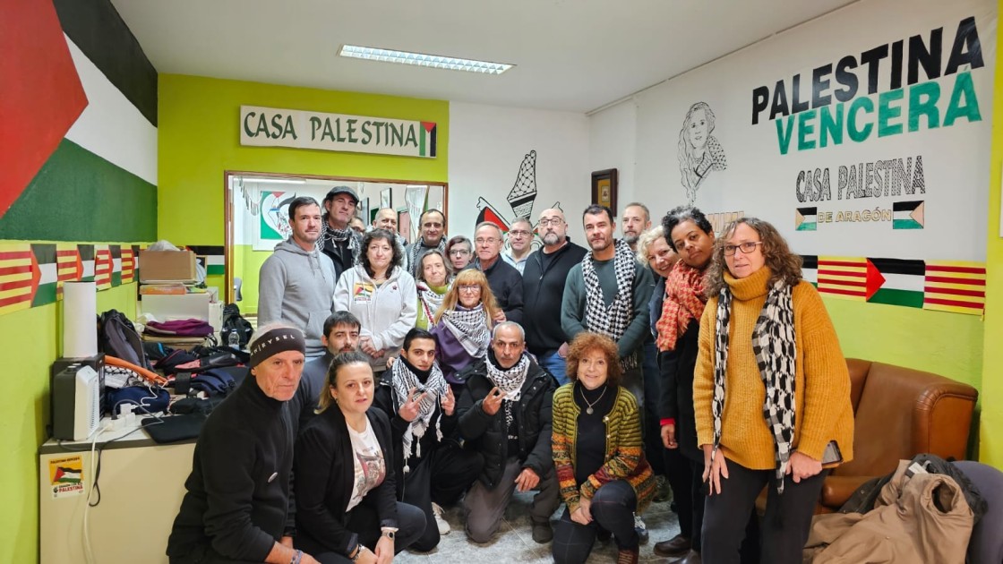 ‘Aragón con Palestina’ se moviliza en Teruel, Alcañiz y Alcorisa este sábado