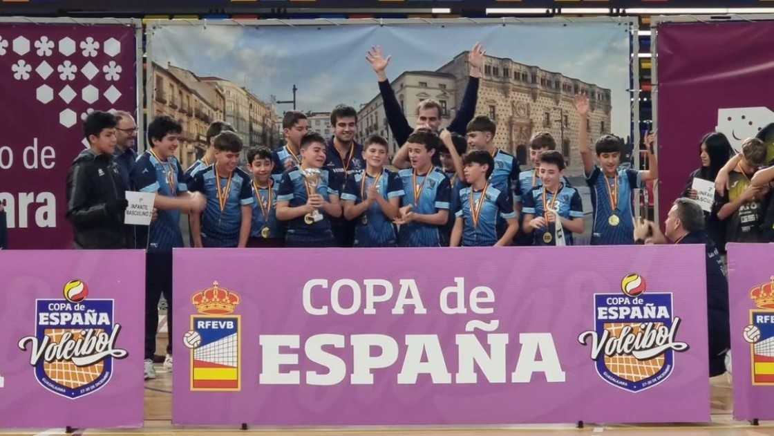 Los cadetes e infantiles de Las Viñas se proclaman campeones de España