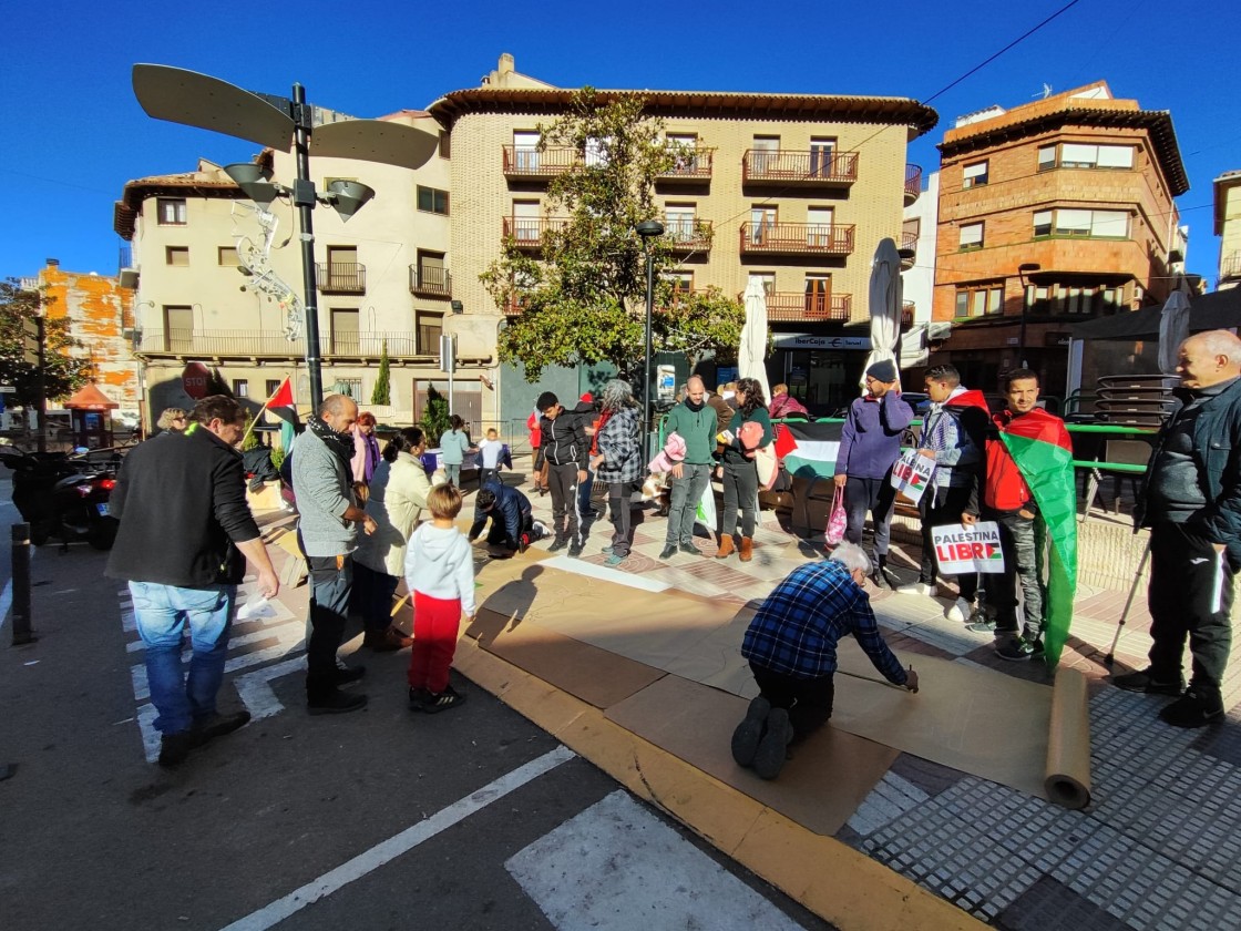 Alcorisa, Alcañiz y Teruel acogen actos en solidaridad con  el pueblo palestino