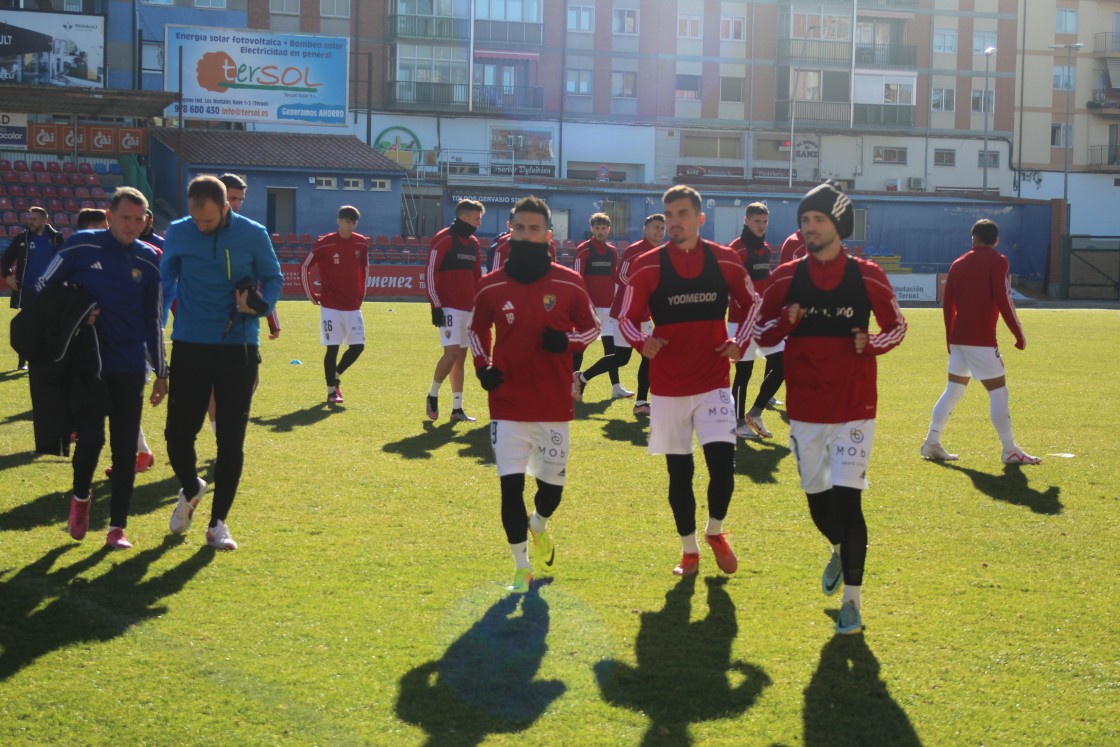 El CD Teruel afronta su primer desafío del año ante la Cultural Leonesa