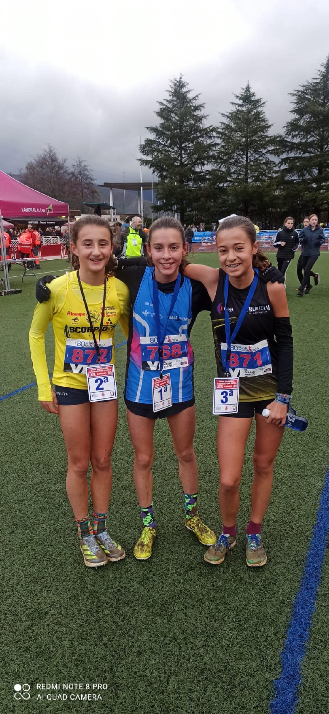 Carlota Gasión domina  su categoría en el Cross Internacional de Elgoibar