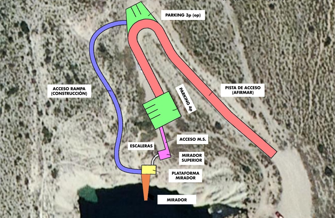 Andorra-Sierra de Arcos descarta perforar la Sima de San Pedro de Oliete para construir un mirador saliente