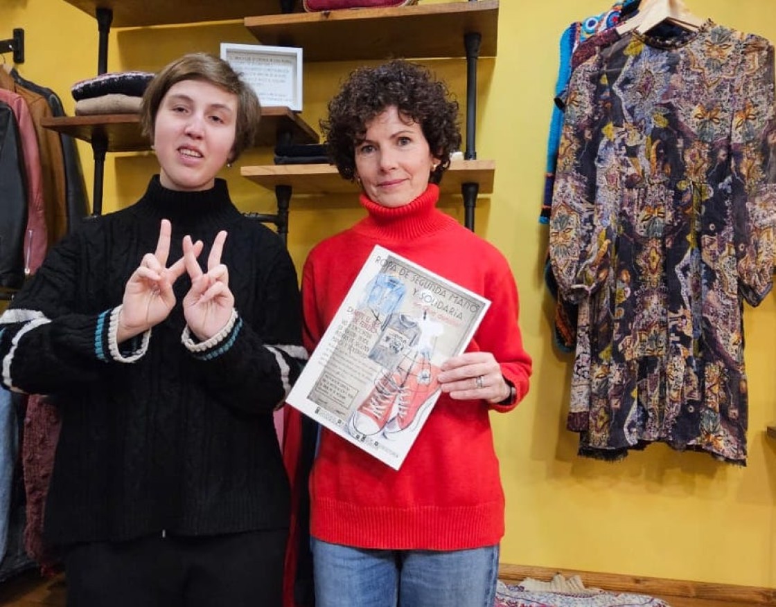Ropa de segunda mano que ayuda a los pacientes del Síndrome de Wolfram