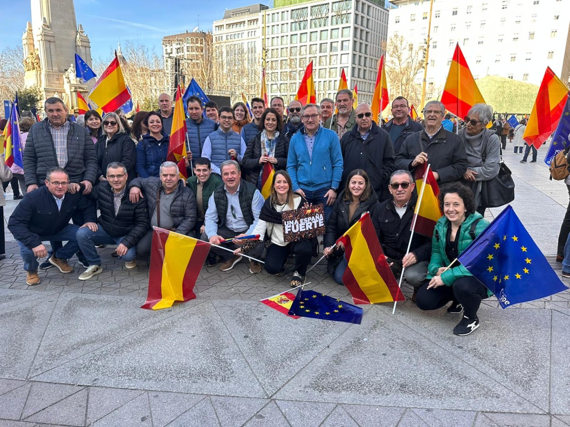 Juste (PP): ”Queremos reclamar una España igual y no políticas de discriminación y de chantaje”