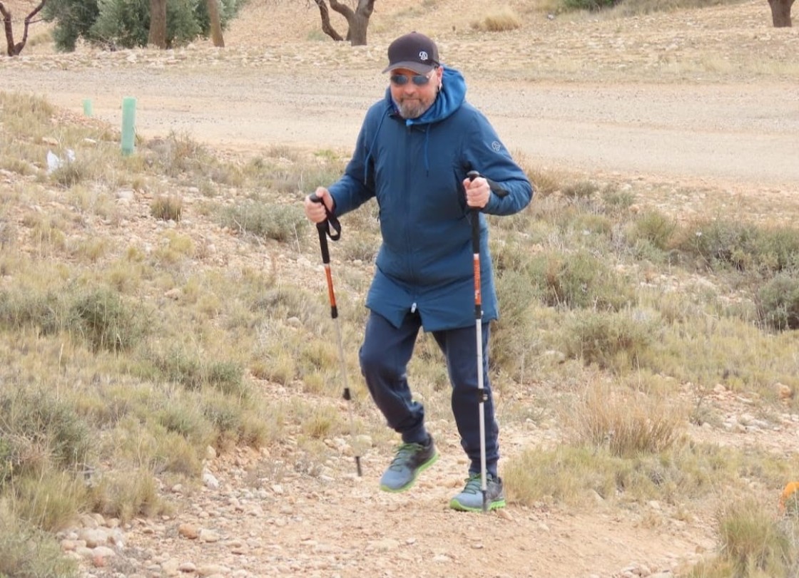 Rafael Esteruelas, corredor de montaña trasplantado: 