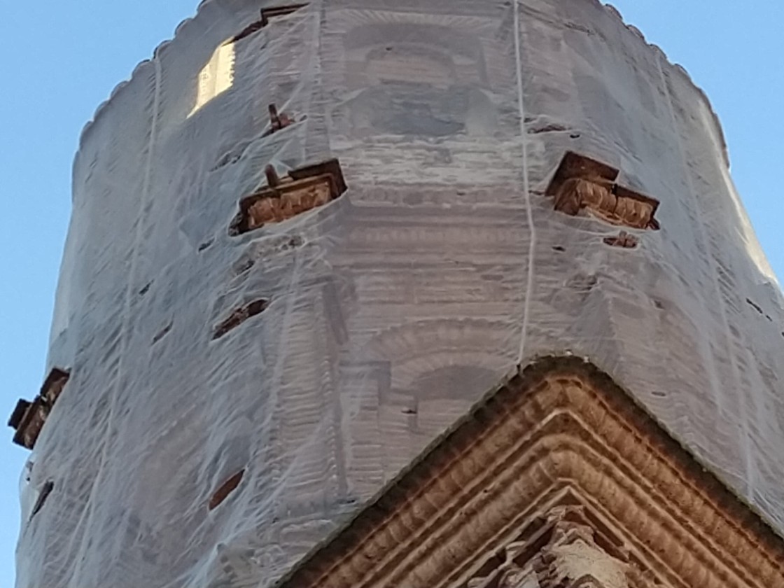 La Asociación Amigos de Lechago pide al obispo que interceda para el arreglo de la torre de la iglesia