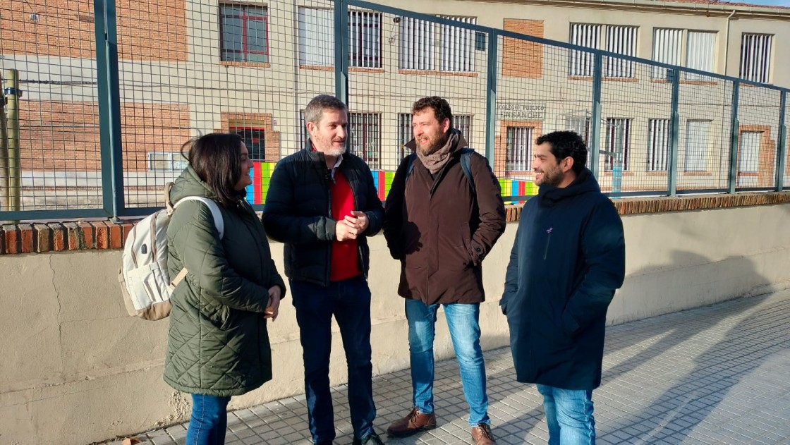 El PSOE pide construir cocinas en tres colegios públicos de la capital turolense