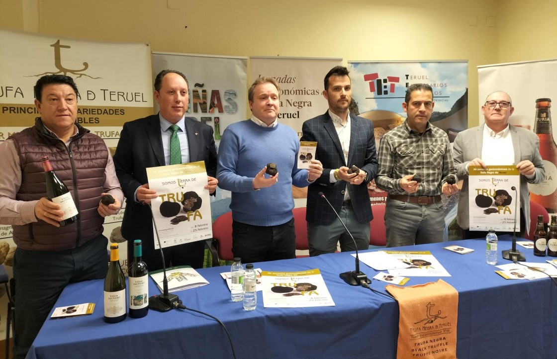 Hasta 40 establecimientos participarán en las Jornadas Gastronómicas de la Trufa Negra de Teruel