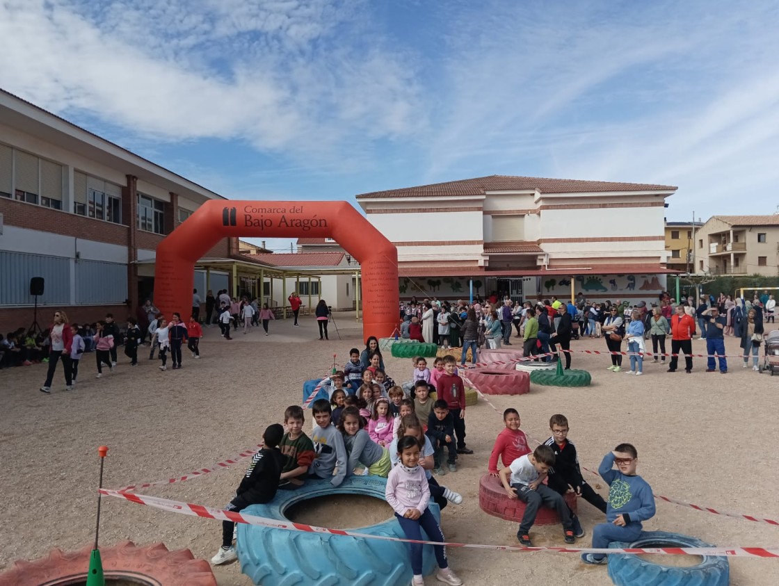 El colegio público de Calanda recauda más de 2.000 euros para Aspanoa