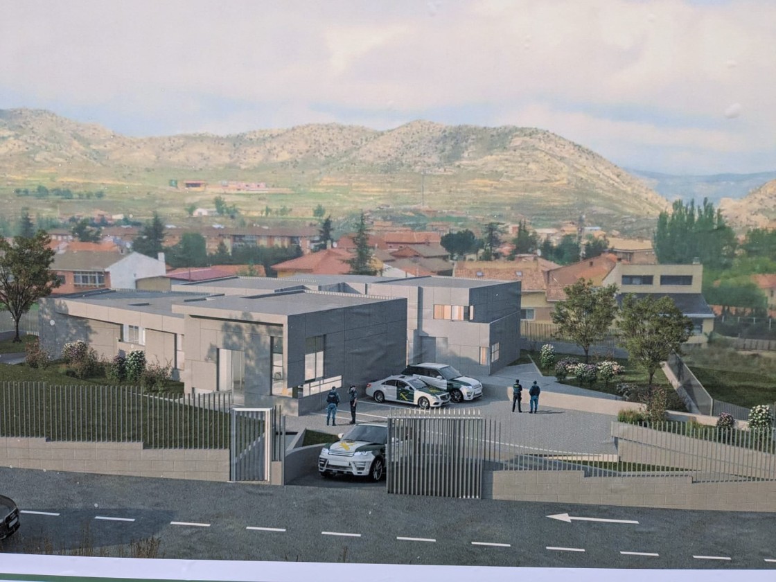 La Guardia Civil estrenará a finales de este año un nuevo cuartel en Utrillas tras una inversión de 3,5 millones