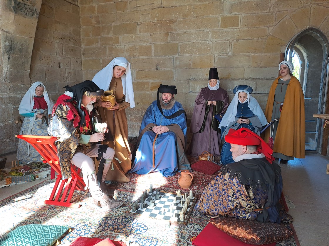 El Castillo de Alcañiz recrea la vida de los nobles y los calatravos en tiempo de La Concordia