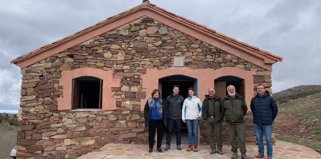 Gestión Forestal invierte 60.000 euros en acondicionar un refugio en el monte de Castelfrío