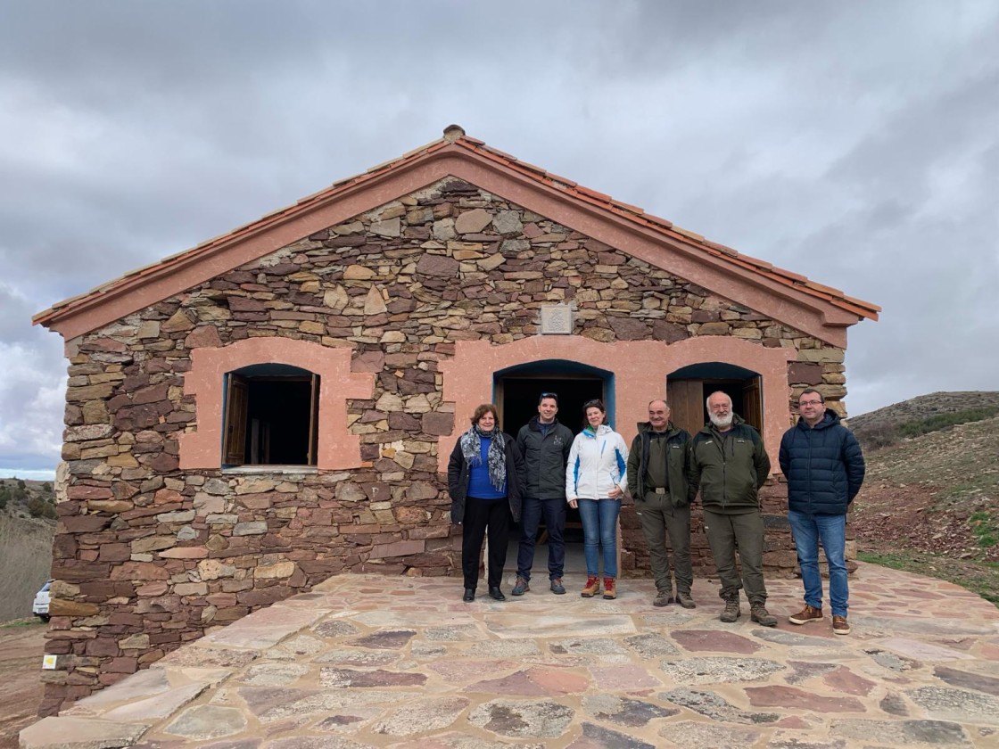 Gestión Forestal invierte 60.000 euros en el acondicionamiento del refugio de Castelfrío