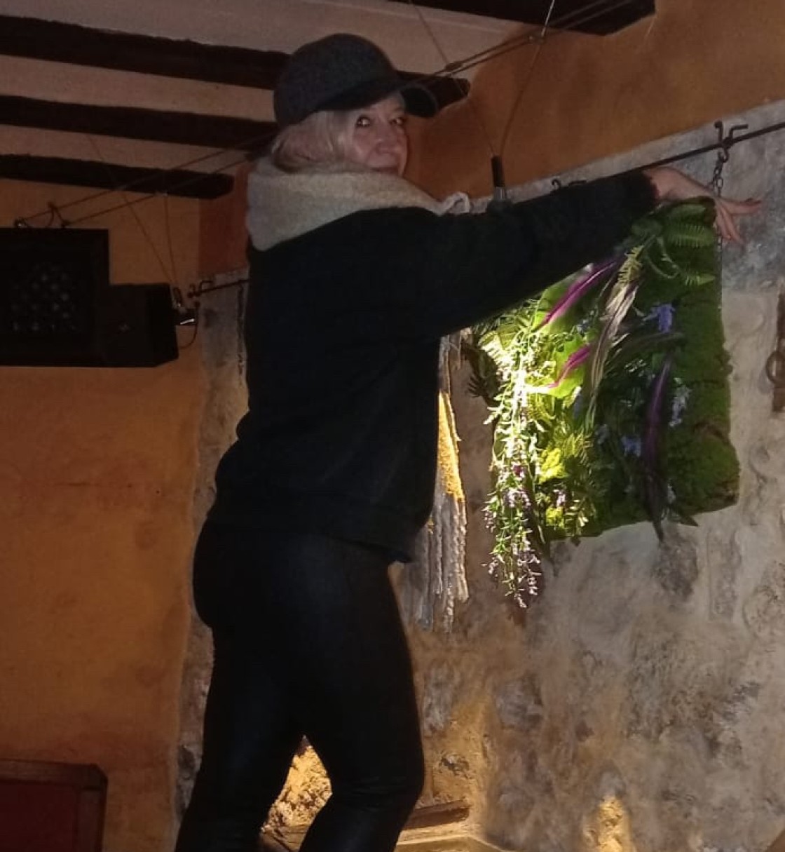 Eva Yuste, florista:
