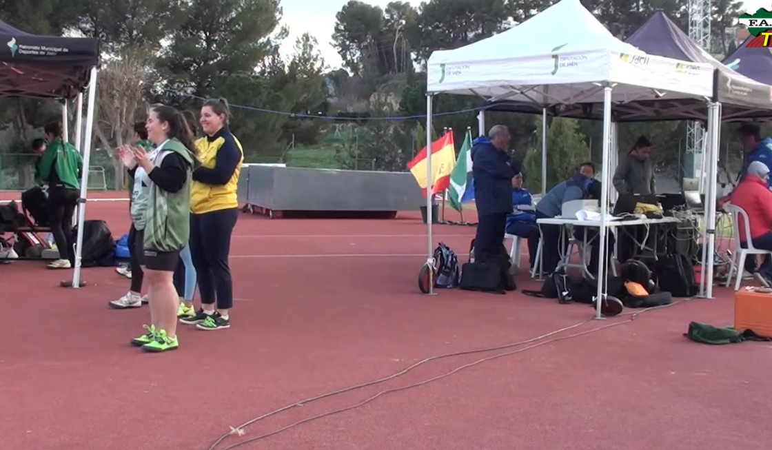 Elena Sanz supera su mejor marca de la temporada en el Campeonato de España de Lanzamientos Largos de Invierno