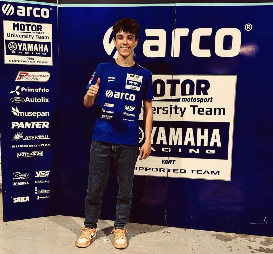 Gonzalo Sánchez renueva con el ARCO MotoR University Team