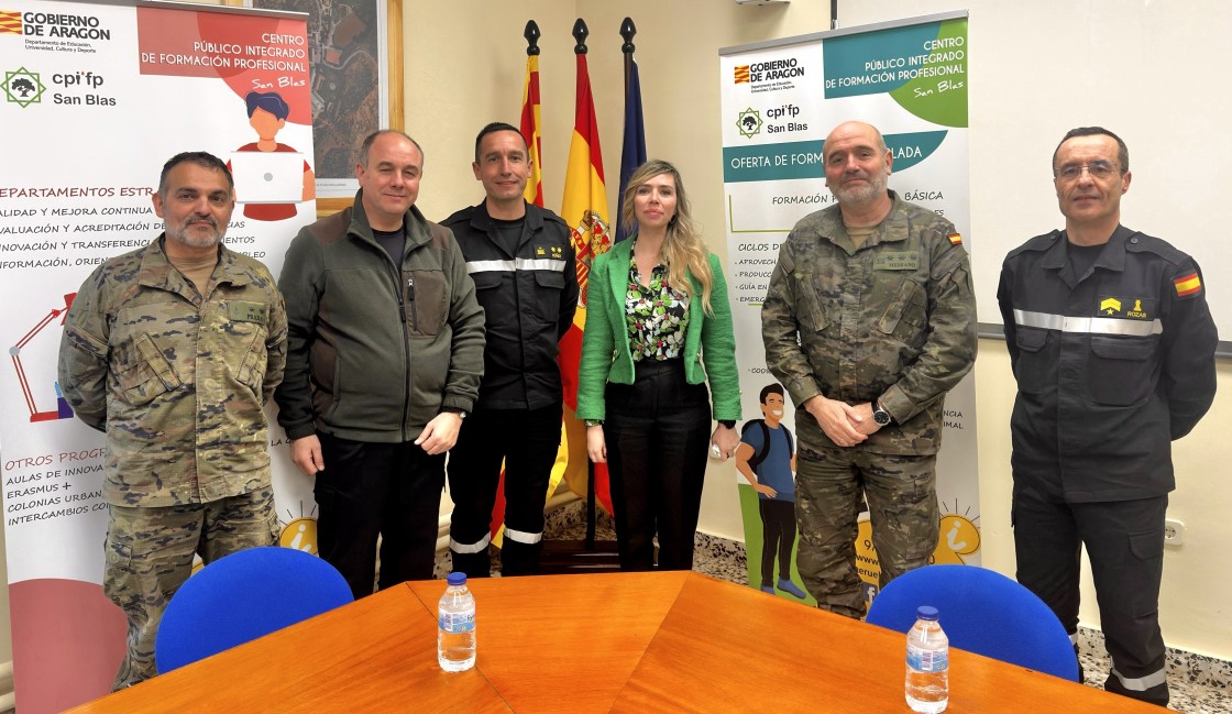 Expertos del Ejército podrían impartir clases sobre Seguridad en el CPIFP de San Blas