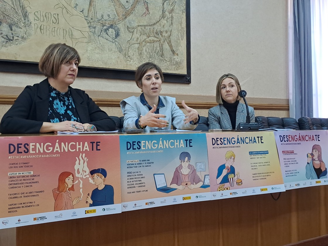 Alcañiz invita a los adolescentes a desengancharse de las adicciones legales