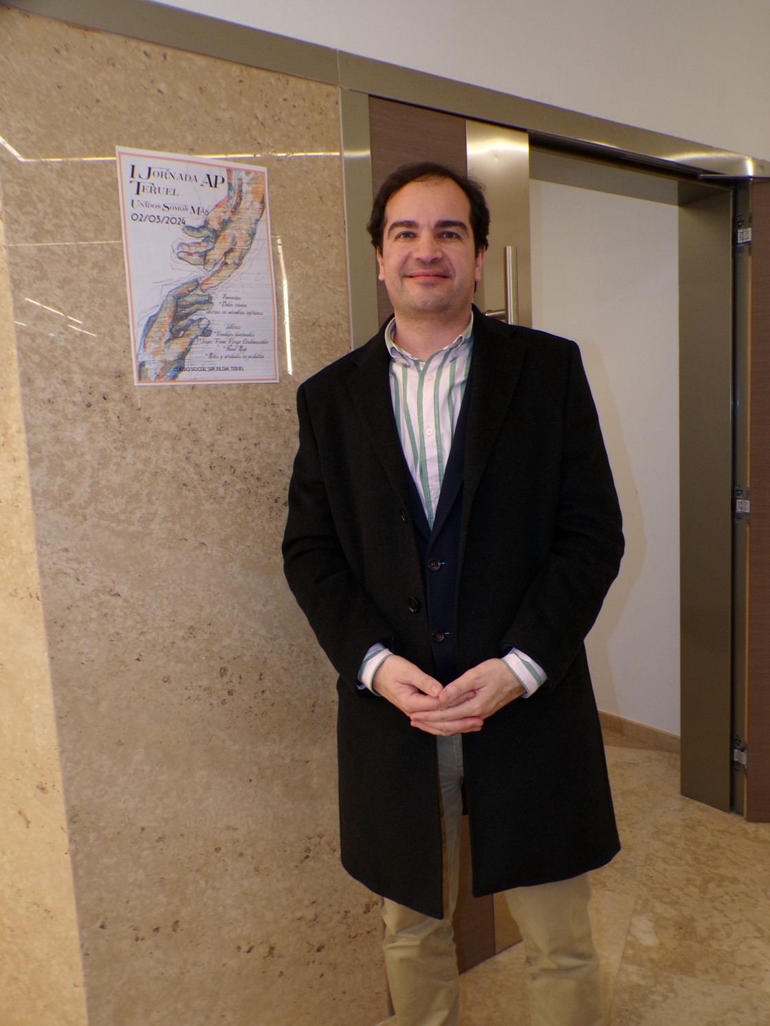 Federico Montero, fisioterapeuta de la Unidad de Afrontamiento del dolor del Sacyl (Valladolid):