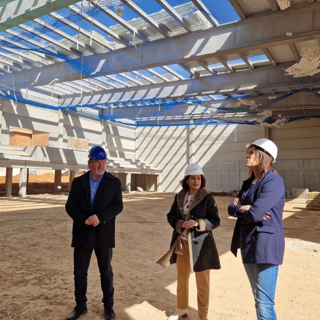 Las obras del Pabellón de la Fuenfresca alcanzan un grado de ejecución del 37 por ciento
