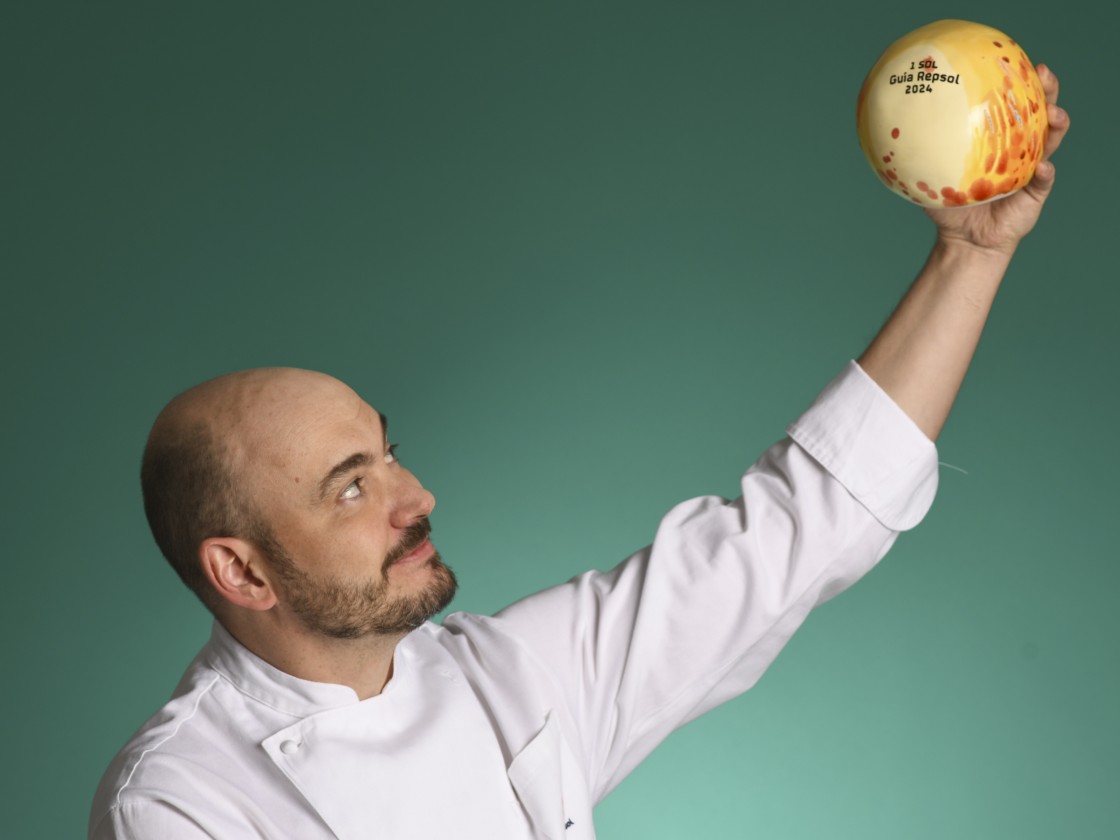 Rubén Catalán, chef del restaurante de La Torre del Visco: