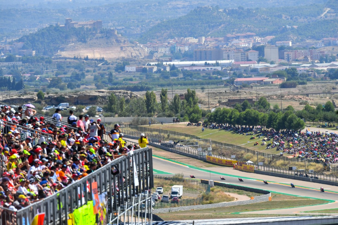 Las obras en los viales de Alcañiz solapadas, el gran hándicap para organizar la MotoGP