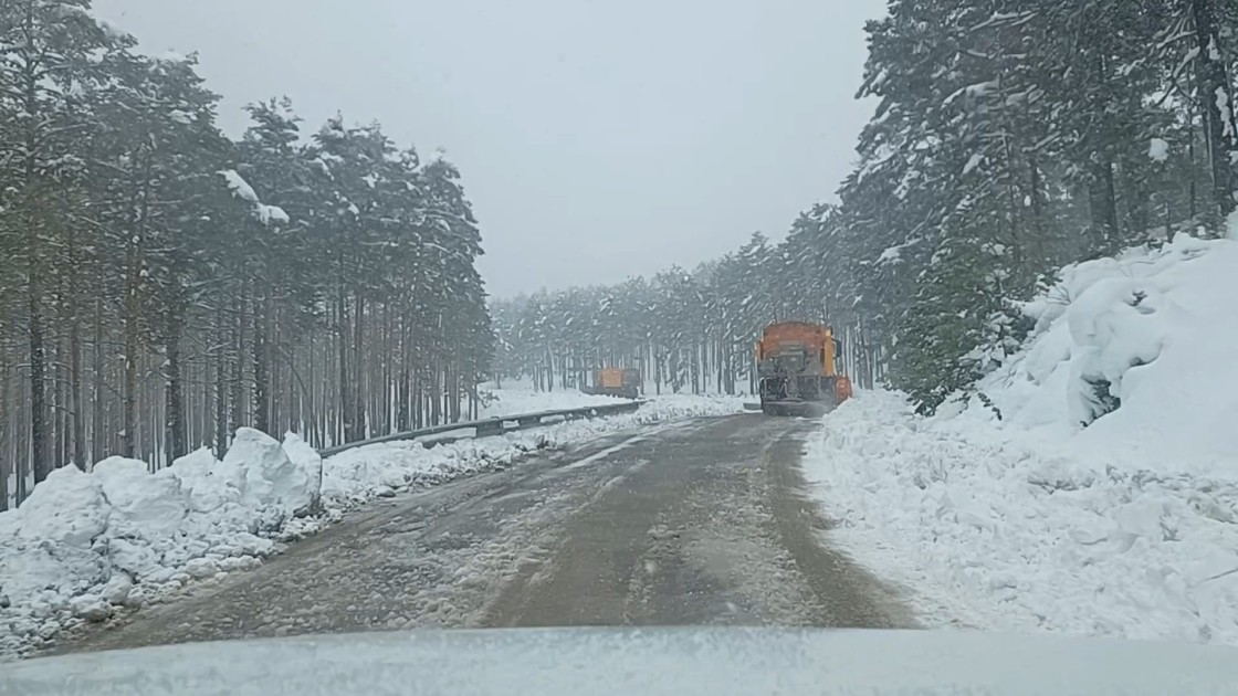 Griegos, Guadalaviar y Villar del Cobo piden que se mejore la limpieza de nieves en el Puerto de Orihuela