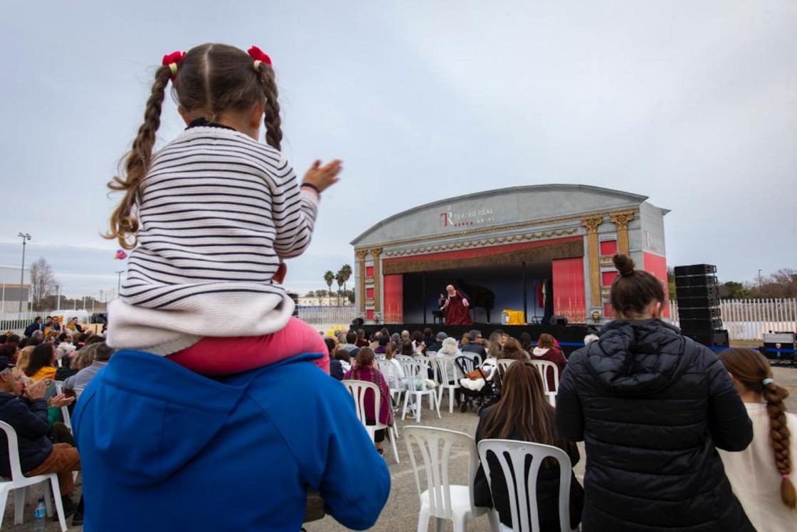 La carroza itinerante del Teatro Real ofrecerá una actuación en Teruel el próximo 8 de junio