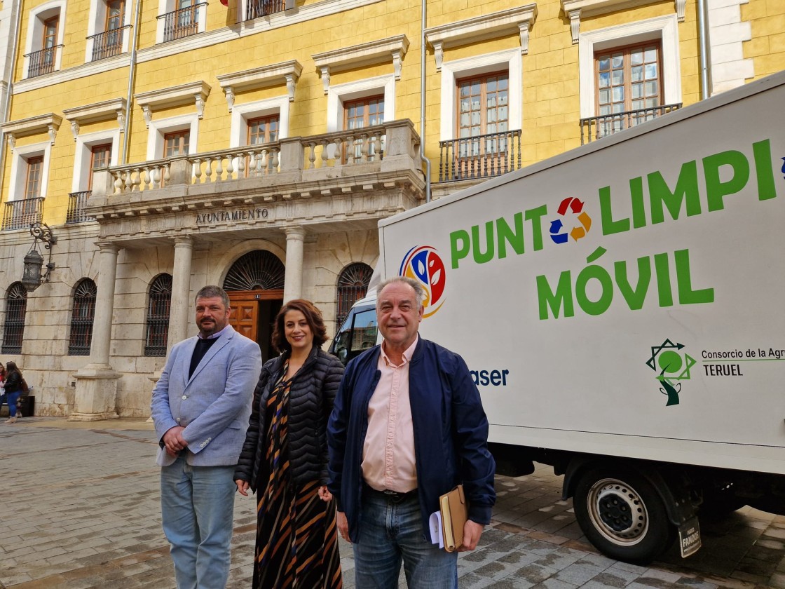 El Ayuntamiento de Teruel pondrá en marcha un nuevo servicio de Punto Limpio Móvil en la capital y sus barrios