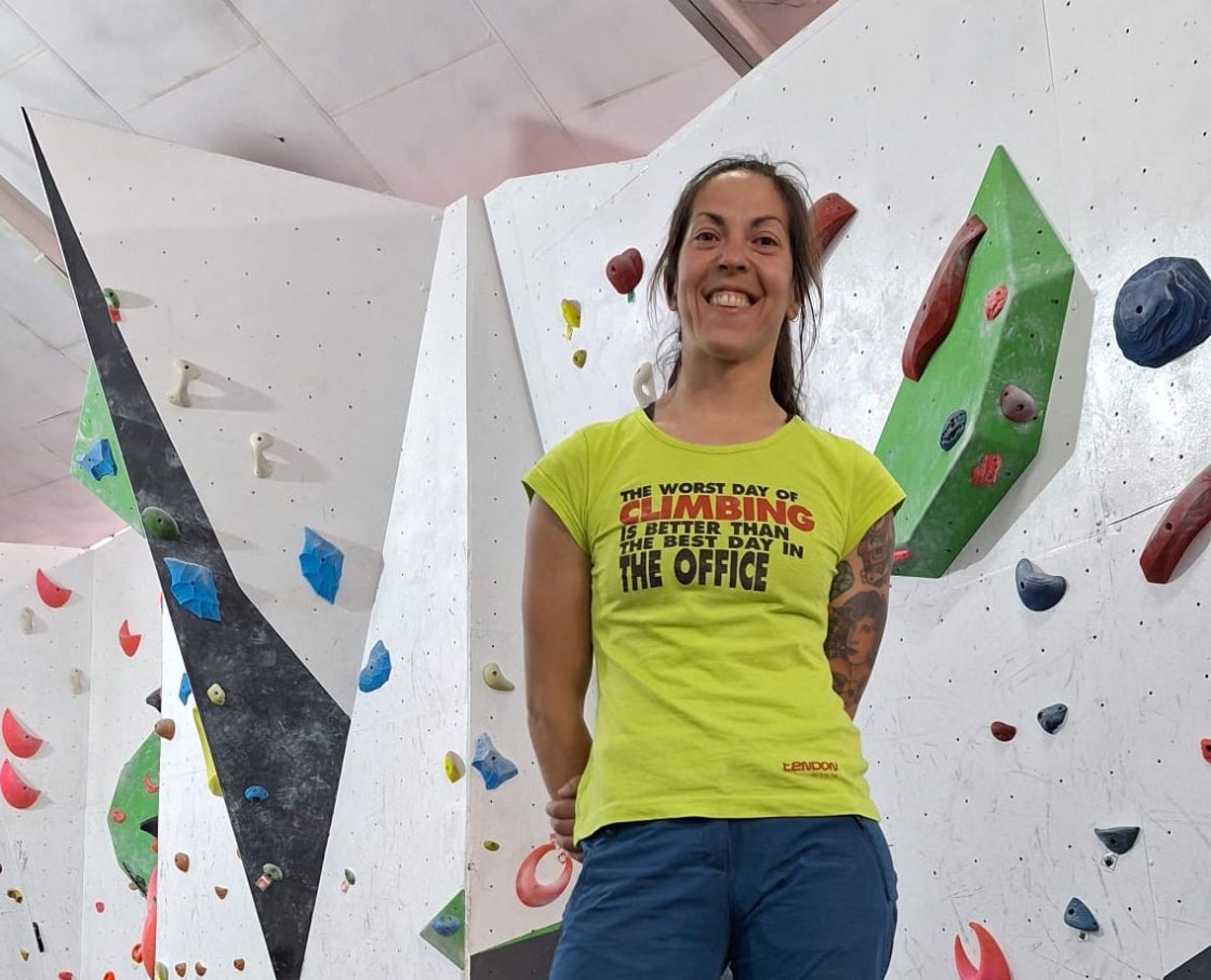 Ángela Altaba, escaladora: