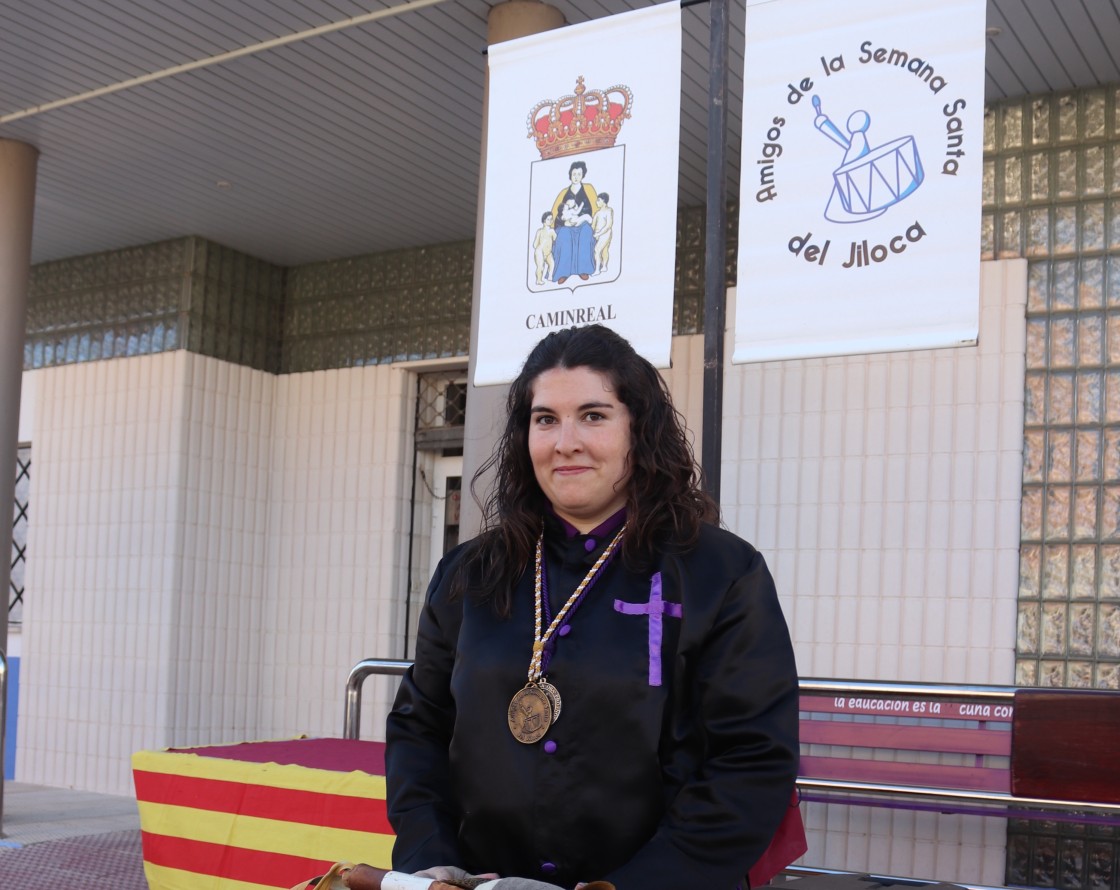 Laura Latorre, presidenta de Amigos de la Semana Santa del Jiloca: 