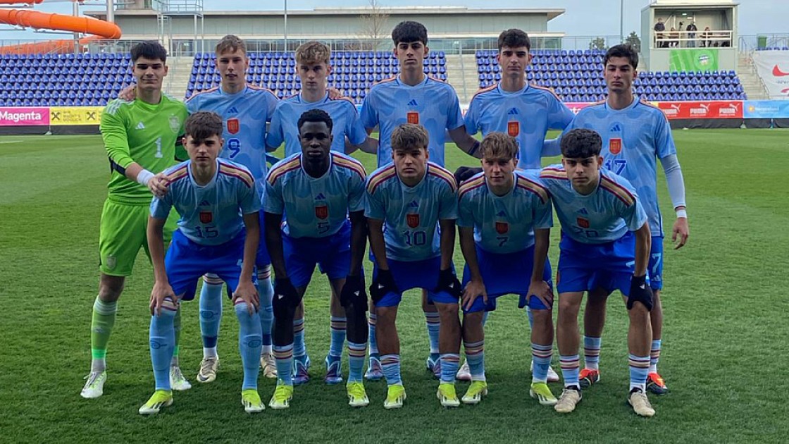 La sub-17 de Juan Hernández, al Europeo a pesar de caer con Austria (3-1)