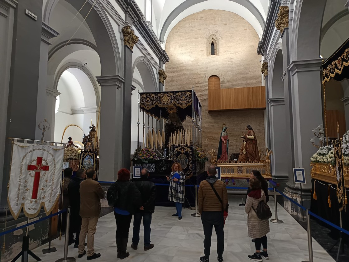 Una mirada atenta a las peanas y las imágenes de la Pasión de Teruel en el Museo de la Semana Santa