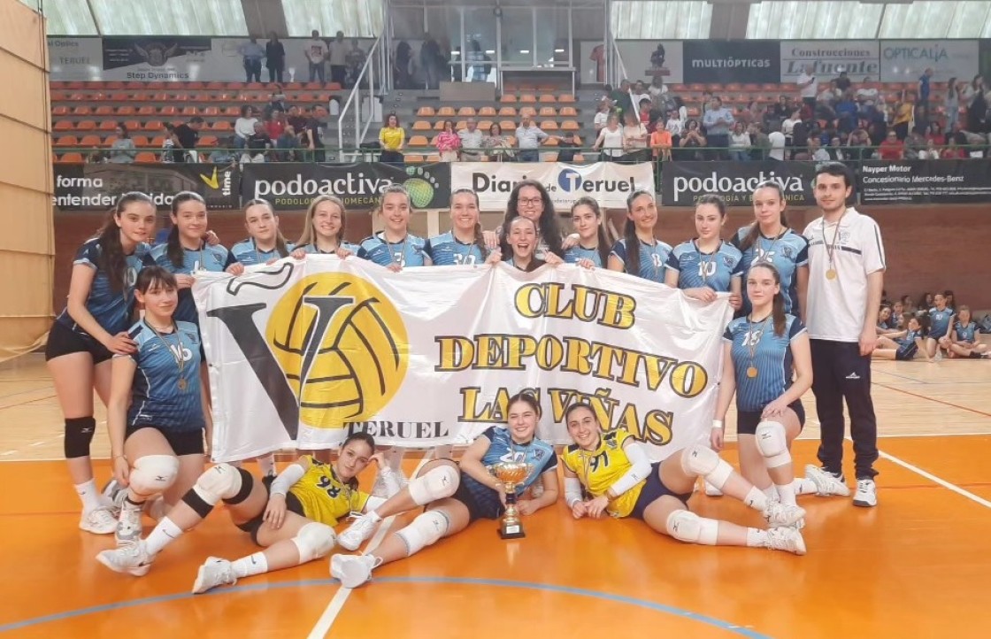 Las Viñas, campeón provincial de voley en categoría cadete