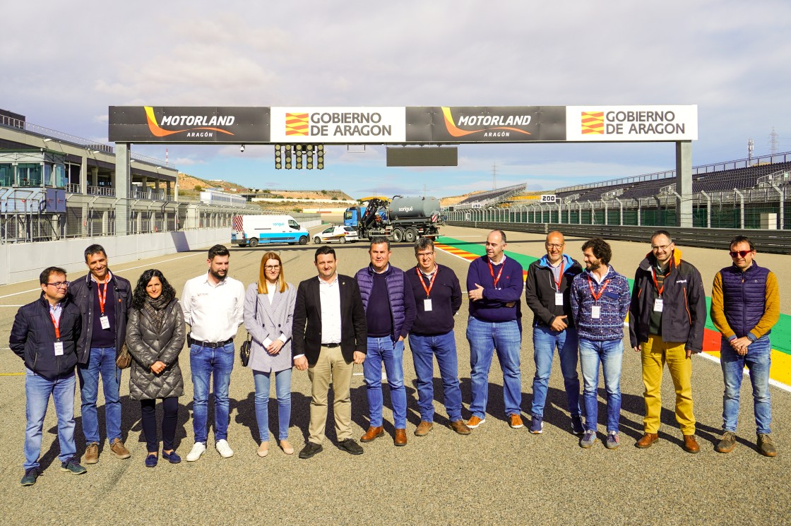 Arrrancan las obras para el reasfaltado del circuito de velocidad de Motorland en las que se invertirán 6,2 millones