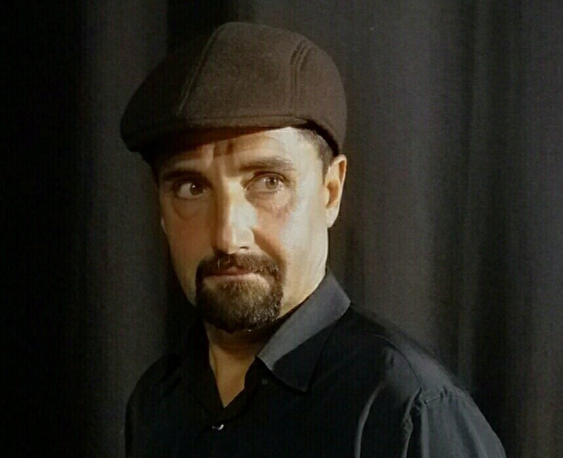 Quique Alcaine, actor de Piedrahita de Loscos e integrante de la compañía Nimú de Lui: