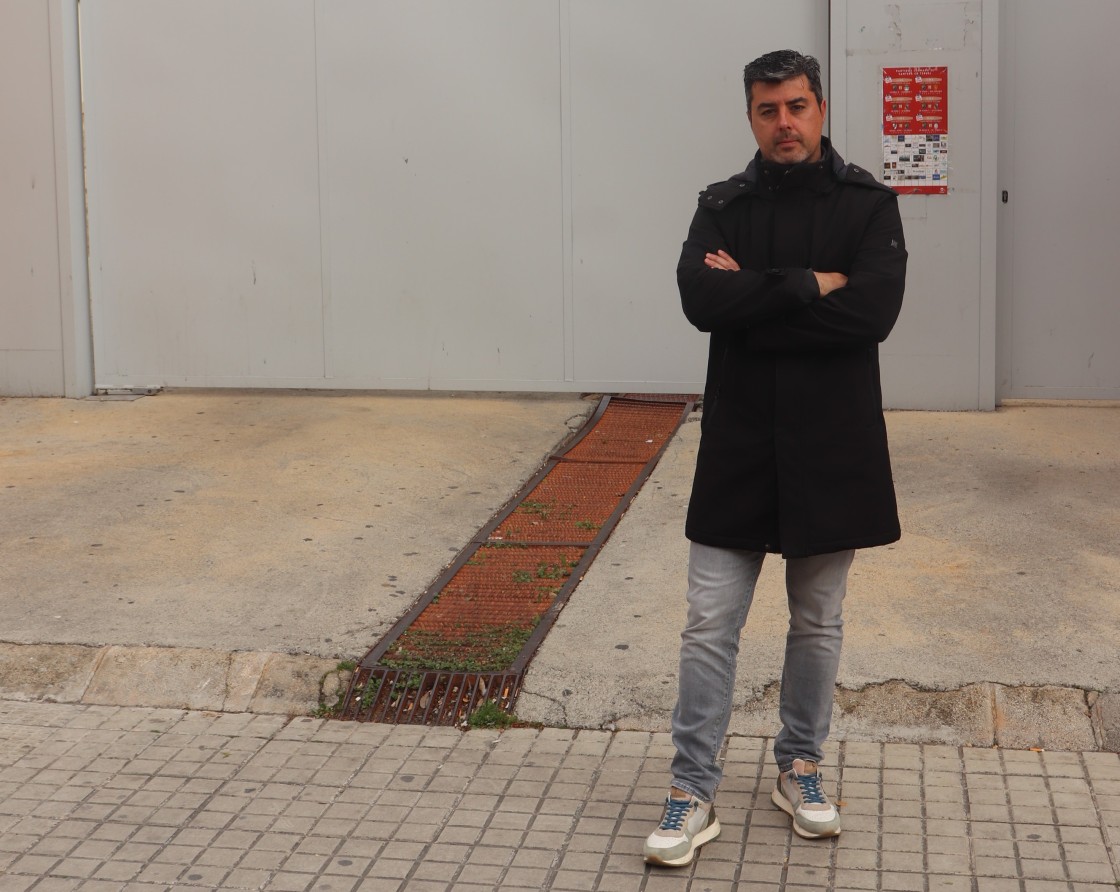 Valentín Calvo, presidente de la Asociación de Veteranos del CD Teruel: