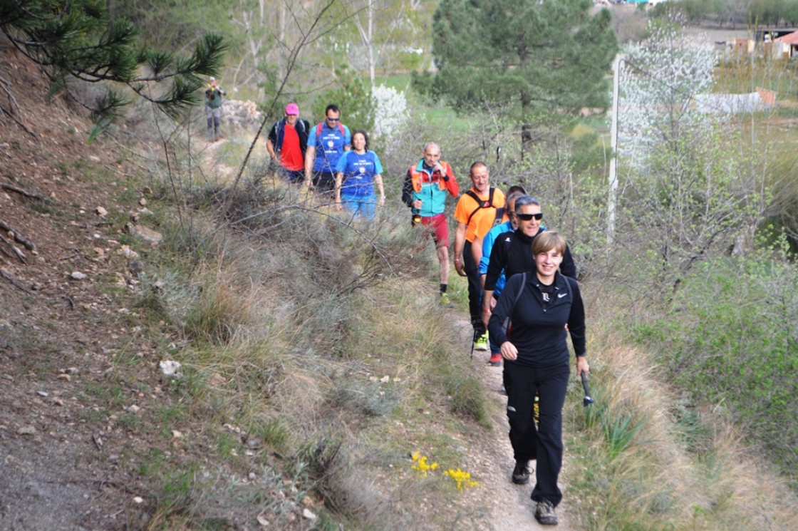 Cien participantes en la I Andada Popular Hojas Muertas  en Montalbán