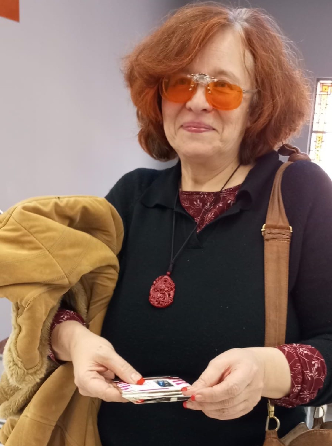 África Olaria Ballús, traductora e intérprete: