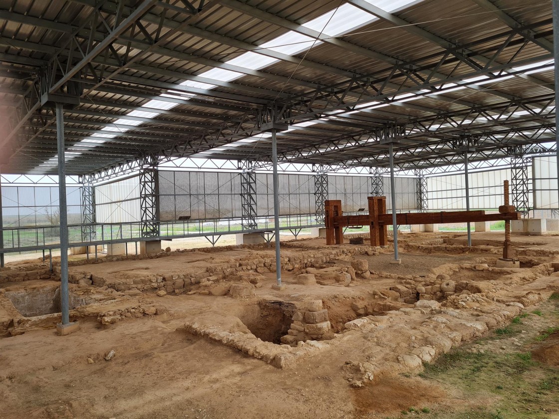 El yacimiento de la Loma del Regadío de Urrea de Gaén contará con un centro de visitantes