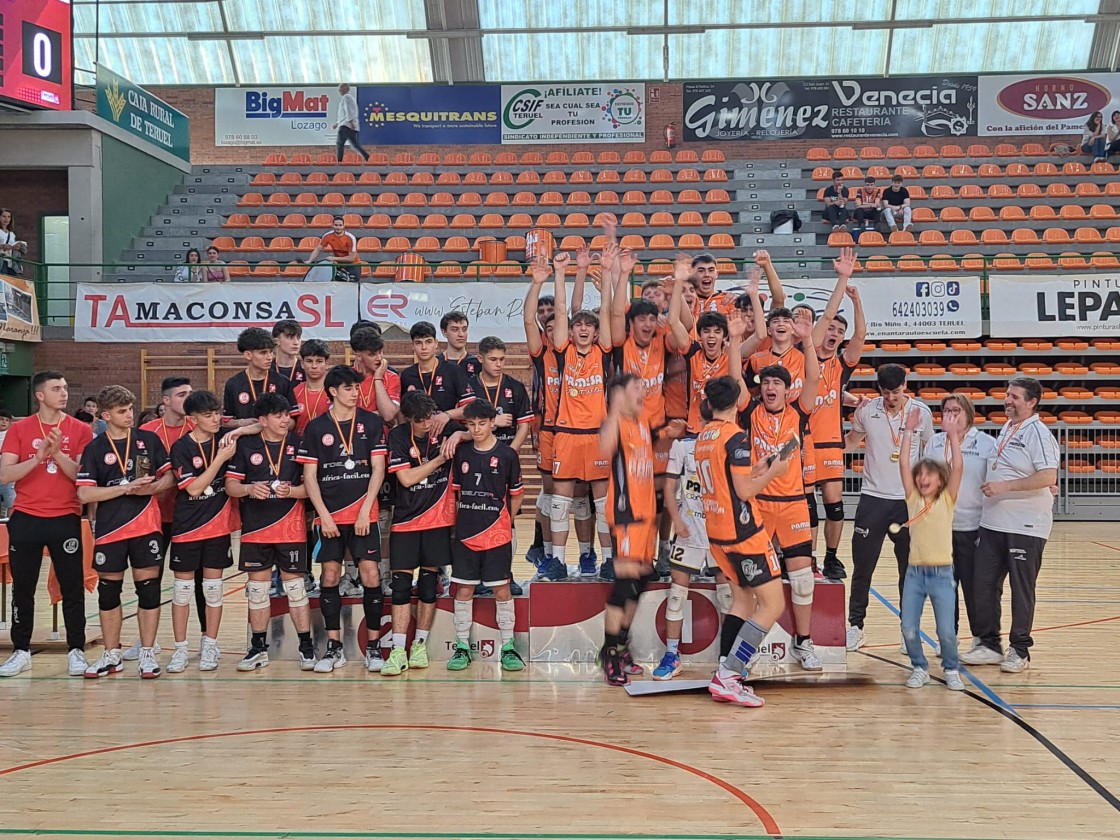 El Pamesa Teruel se proclama campeón de Aragón en categoría juvenil