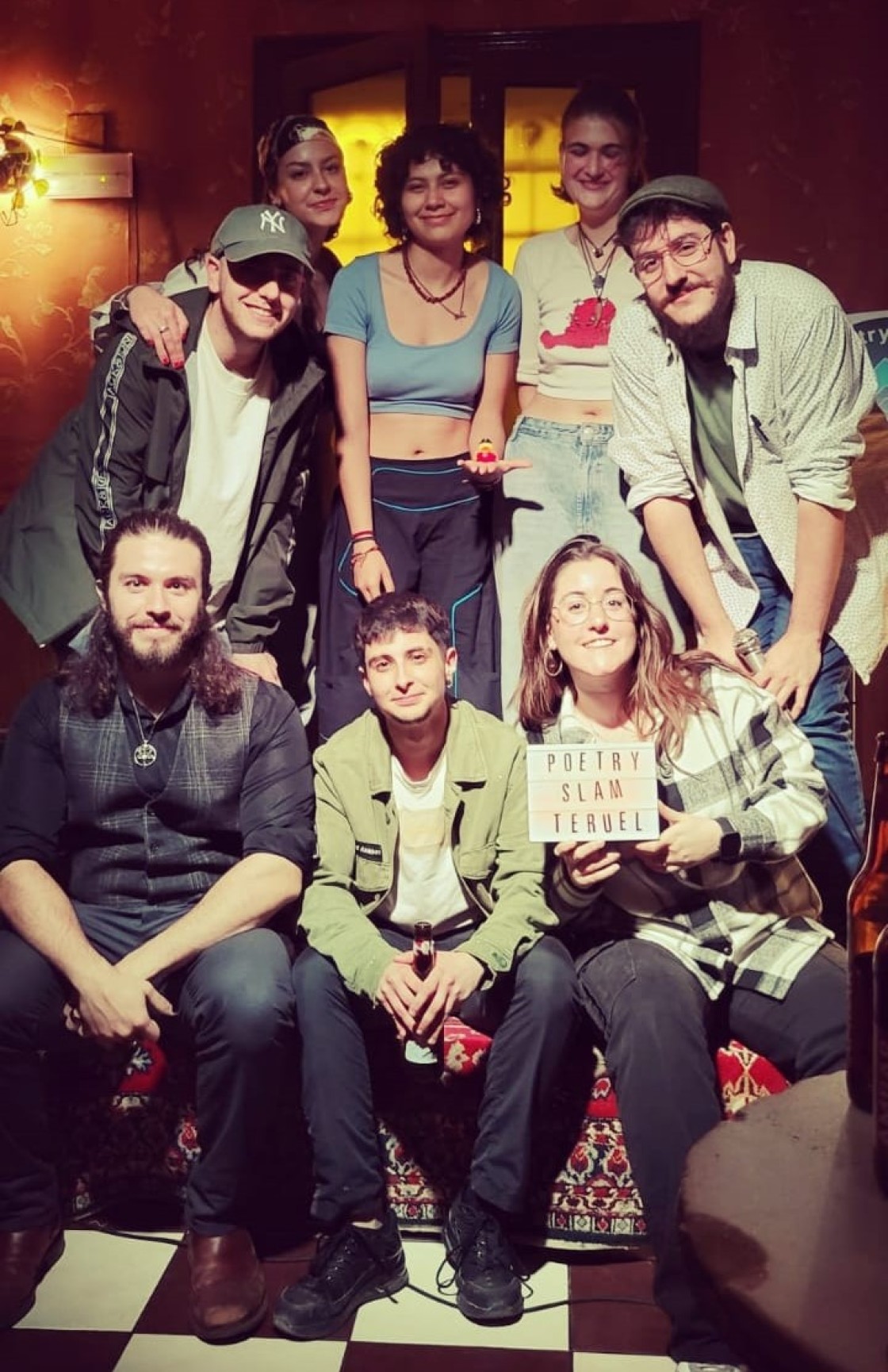 Sam Meléndez, ganadora de la IV edición del Slam Poetry de Teruel