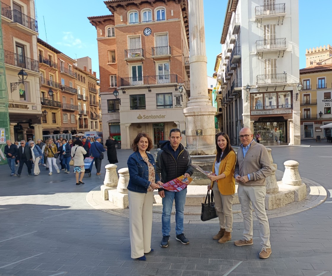 Teatro, música, libros y rosas para celebrar San Jorge en la ciudad de Teruel